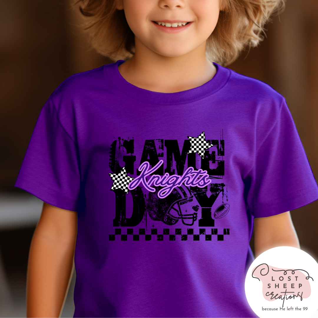 **YOUTH** Checkered Game Day