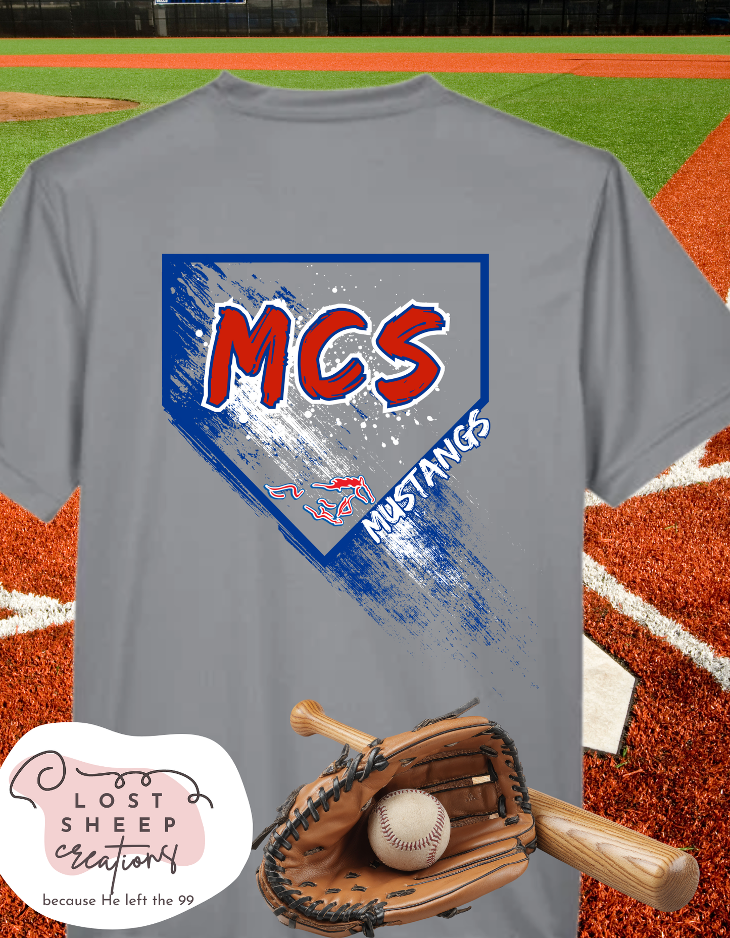 **YOUTH** MCS Baseball Dusted
