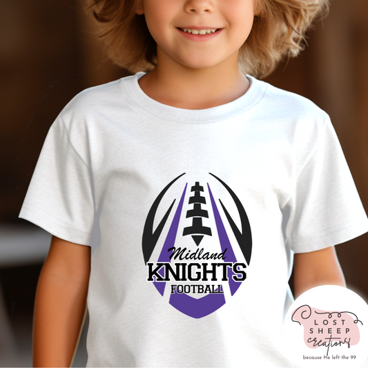 **YOUTH** Knights Vertical Football