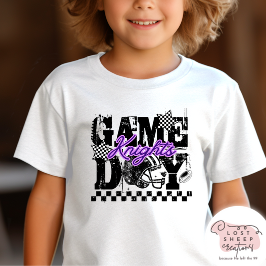 **YOUTH** Checkered Game Day